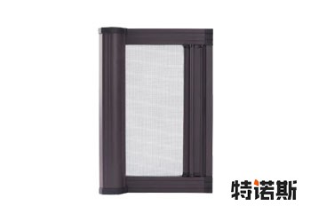卷筒隐形纱窗
